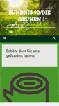 Mobile Screenshot of gruene-dormagen.de